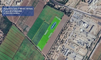9_2935 | 7.89 HECTAREAS TERRENO Ejido Jiquilpan en Los Mochis, Ahome, Sinaloa. Uso agrícola, industrial o para desarrollo habitacional. | Inmobiliaria Carfer