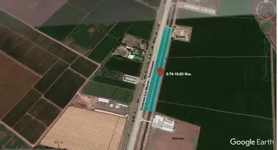 13_1390 | En Venta excelente Terreno Agroindustrial, Carretera Los Mochis-Topolobampo. | Inmobiliaria Carfer